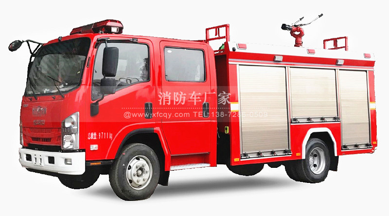 五十铃3.5吨森林消防车