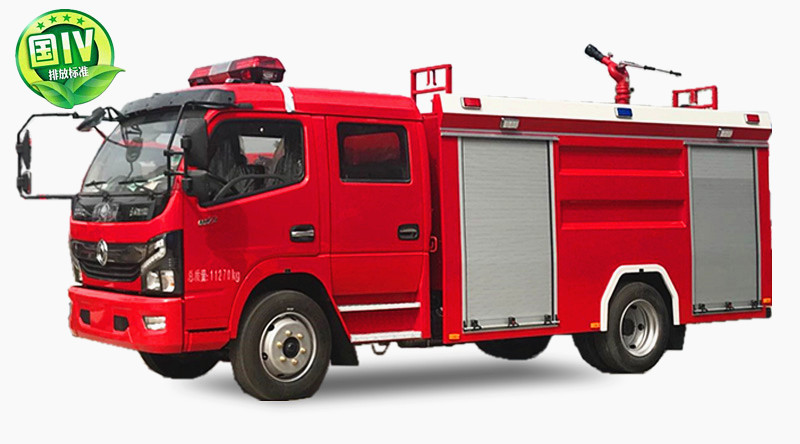 东风多利卡5吨水罐消防车图片