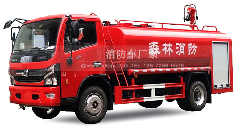 东风凯普特7吨小型消防车图片